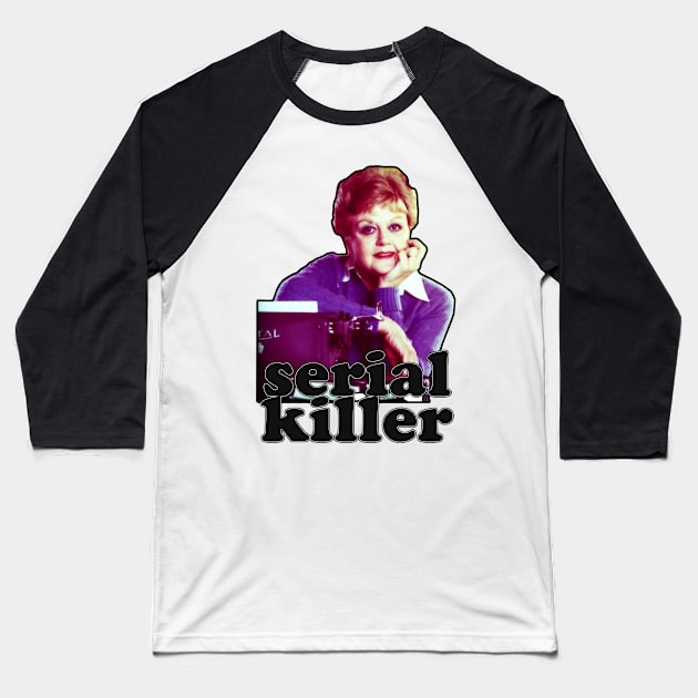 Jessica Fletcher - Serial Killer Baseball T-Shirt by babydollchic